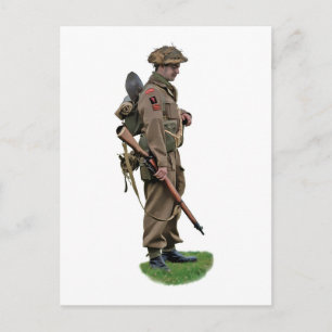 WWII British "Tommy" Postcard