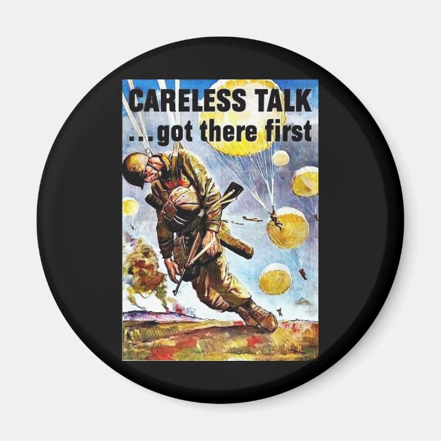 Wwii Careless1 Magnet (Front)