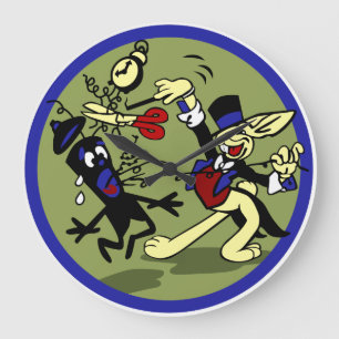 WWII EOD Rabbit Large Clock