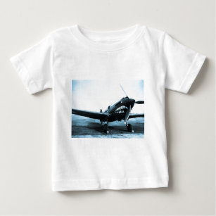 WWII Flying Tigers Curtiss P-40 Fighter Plane Baby T-Shirt