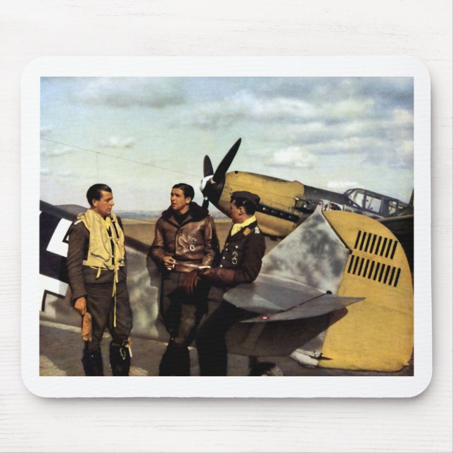 WWII German ME-109 Pilots Mouse Pad (Front)