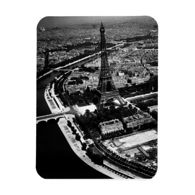 WWII Liberated Paris Magnet (Vertical)