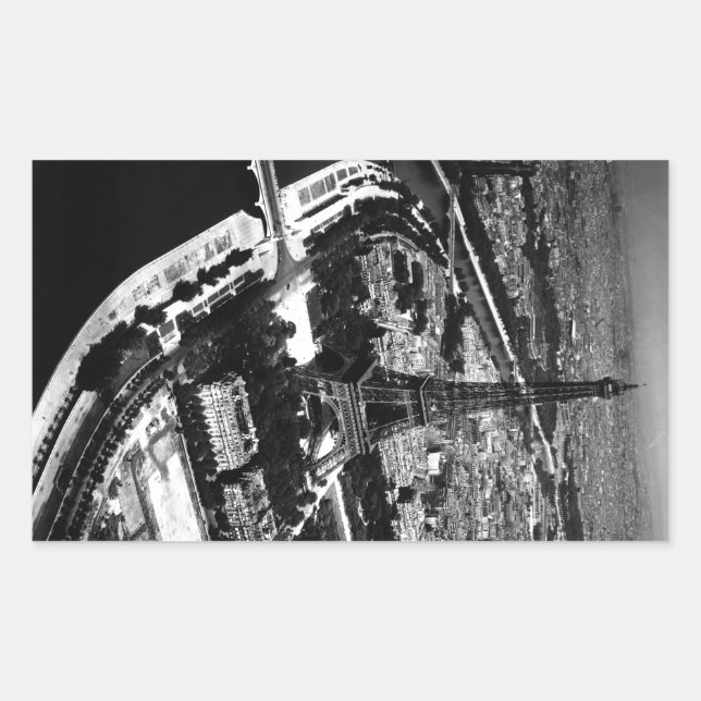 WWII Liberated Paris Rectangular Sticker (Front)