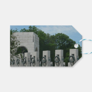 WWII Memorial Wreaths II in Washington DC Gift Tags