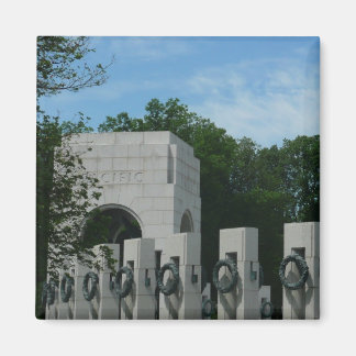 WWII Memorial Wreaths II in Washington DC Magnet