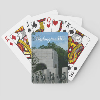 WWII Memorial Wreaths II in Washington DC Playing Cards