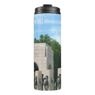WWII Memorial Wreaths II Thermal Tumbler