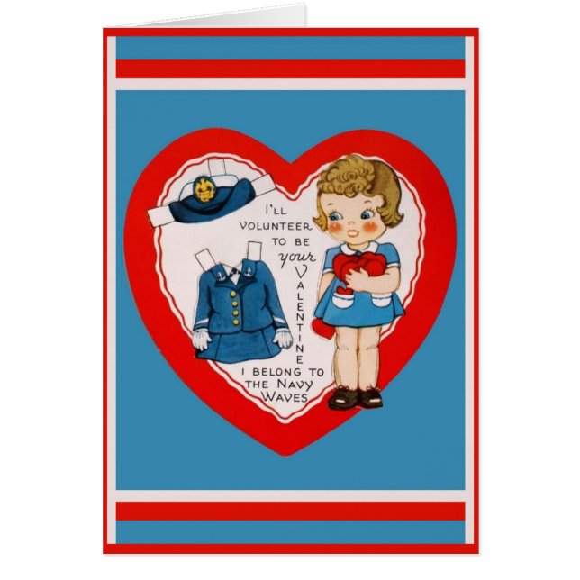 WWII Navy Waves Valentine Copy (Front)