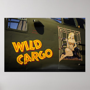 WWII Nose Art Poster