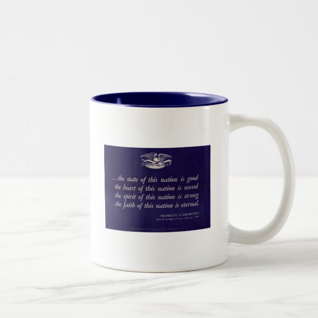 WWII Patriotic Poster Mug (Right)