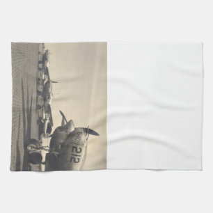 WWII planes Tea Towel