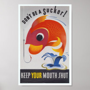 WWII propaganda poster