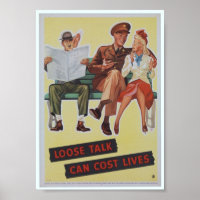 WWII  propaganda poster / War Effort