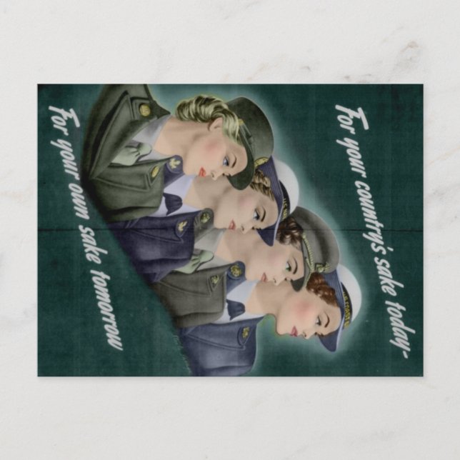 WWII Recruitment Postcard (Front)