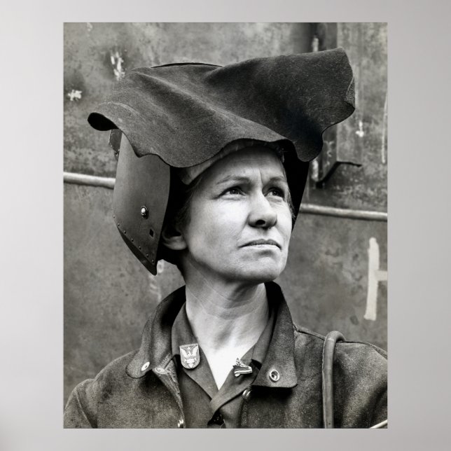 WWII Rosie the Riveter Poster (Front)