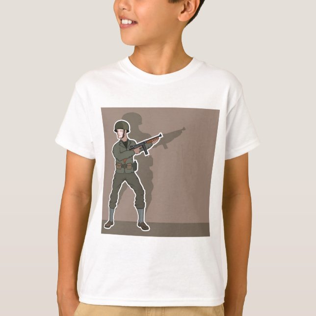 WWII soldier T-Shirt (Front)