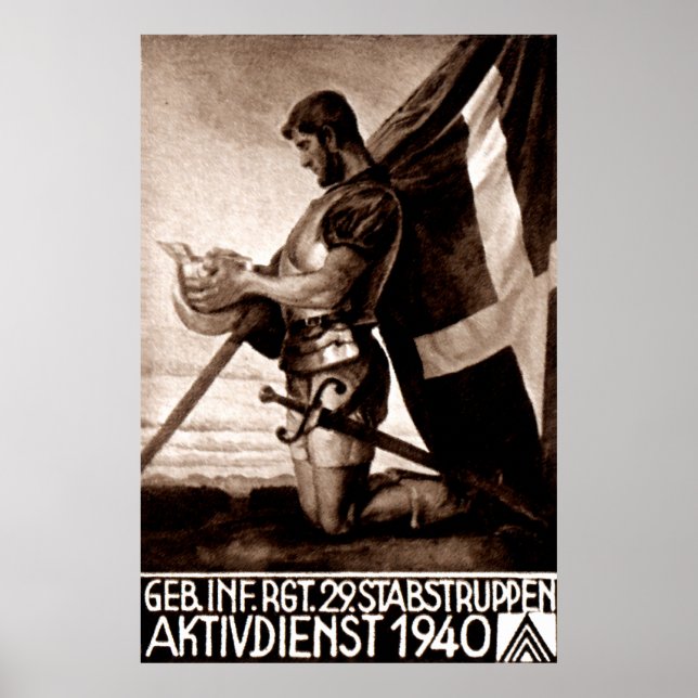 WWII Swiss Poster (Front)