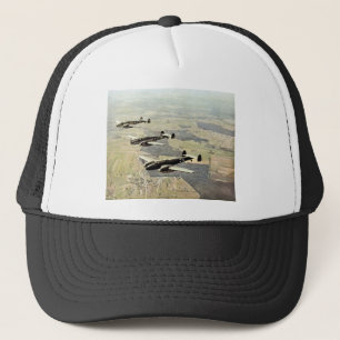 WWII Three Messerschmitt ME-110 Trucker Hat