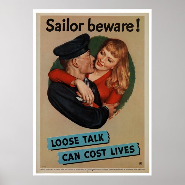 WWII Vintage Poster (Front)