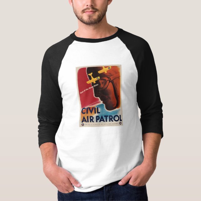 WWII Vintage Poster T-Shirt (Front)