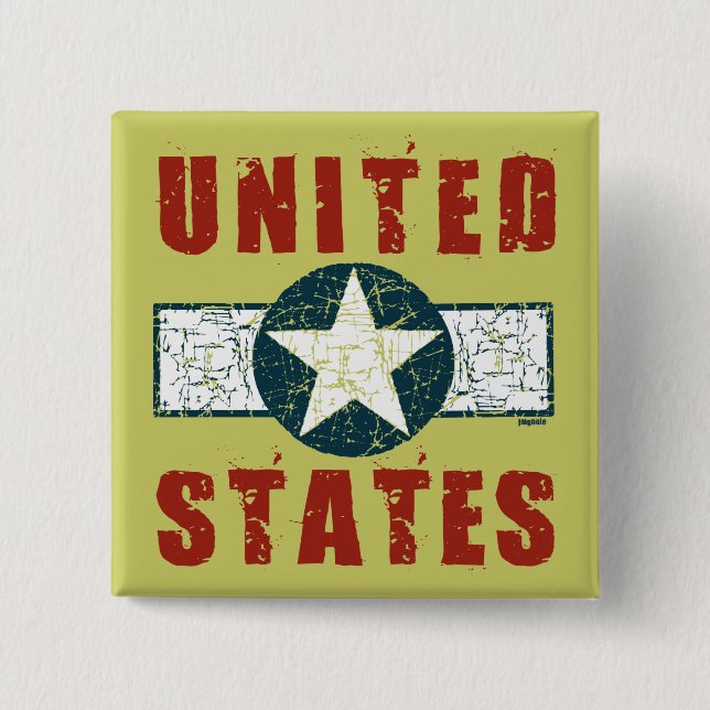 WWII wing markings 15 Cm Square Badge (Front)