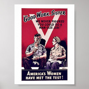 Wwii Women Poster