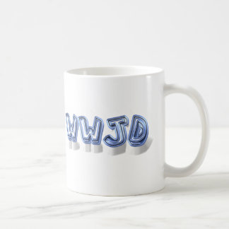 wwjd coffee mug