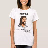 WWJD Jesus Bible Quote Funny Adult Humour