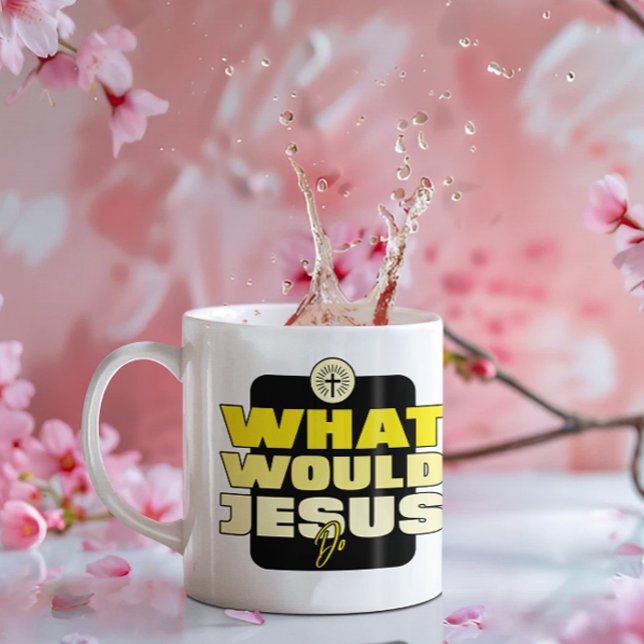 WWJD – What Would Jesus Do? Classic Mug (Creator Uploaded)