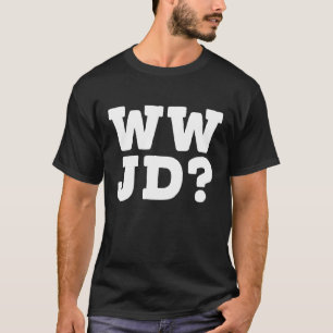 WWJD What would Jesus Do  Jesus Is my Savior T-Shirt
