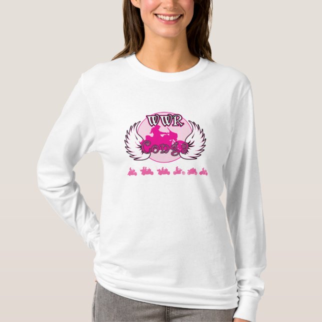 WWR Conga Ladies - Hoody Long Sleeve (Fitted) (Front)