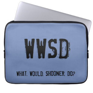 WWSD  Laptop sleeve -  multiple styles & colours