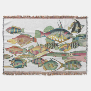 WWW FISH Rugs Throw Blanket