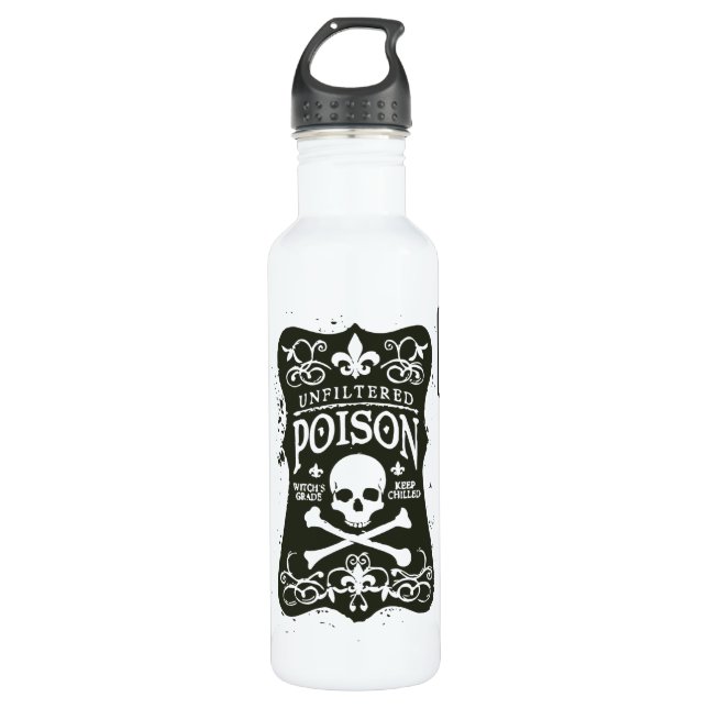 www.zrcebea.ch apparel - poison 710 ml water bottle (Front)