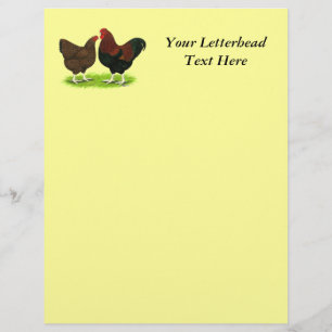 Wyandotte:  Partridge Pair