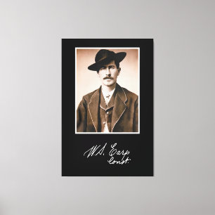 Wyatt Earp Constable in His Prime Canvas Print