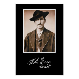 Wyatt Earp Constable in His Prime Poster