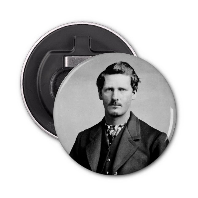 Wyatt Earp: Lawman, Gunfighter, Saloon Keeper Bottle Opener (Front)