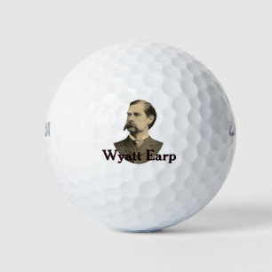 Wyatt Earp ⚖️ Lawman Marshall Old Tombstone Golf Balls