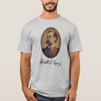 Wyatt Earp Portrait and Signature