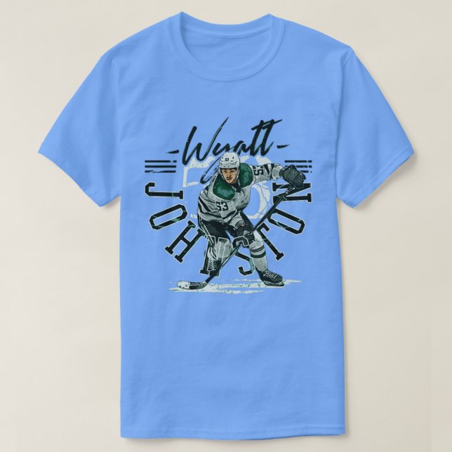 Wyatt Johnston Dallas Player Name TShirt (Design Front)
