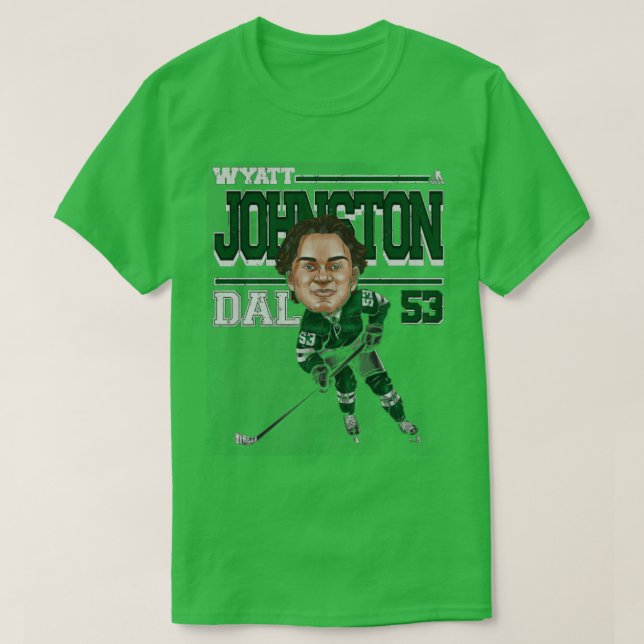 Wyatt Johnston Dallas toon TShirt (Design Front)