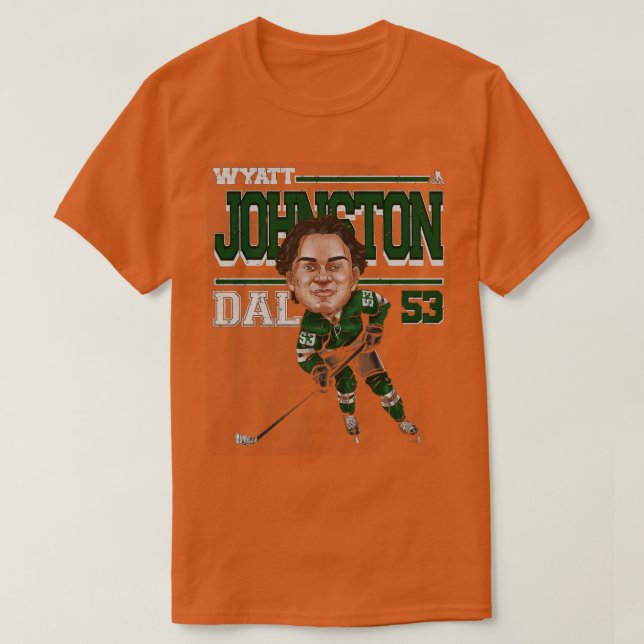 Wyatt Johnston Dallas toon TShirt 1 (Design Front)