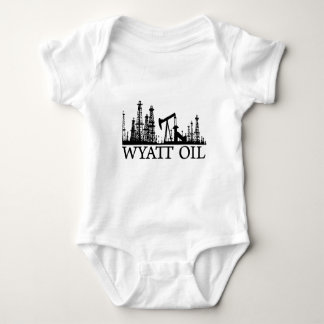 Wyatt Oil (Black Logo) Baby Bodysuit