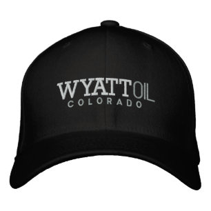 Wyatt Oil Embroidered Hat