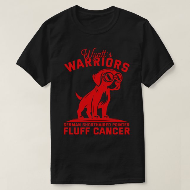 Wyatts Warriors GSP Fluff 1 T-Shirt (Design Front)