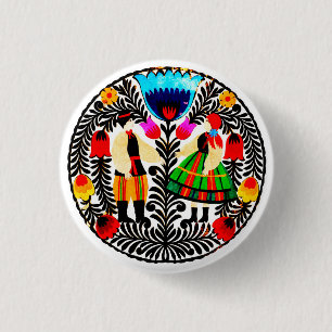 Wycinanki Button