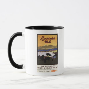 Wye Valley Resort British Rail Poster Mug