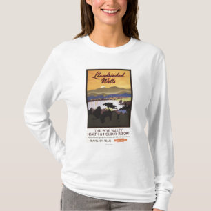 Wye Valley Resort British Rail Poster T-Shirt