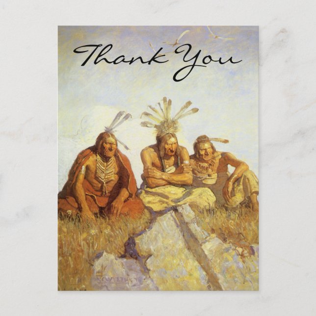 Wyeth's The Guardians Postcard (Front)